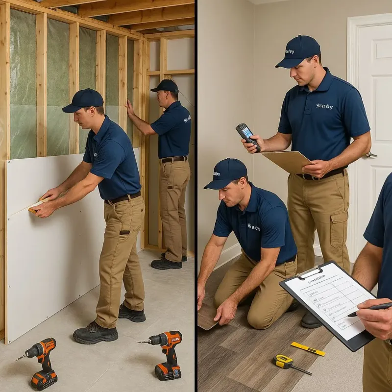 Repairs and Reconstruction process in Ballston Spa, NY