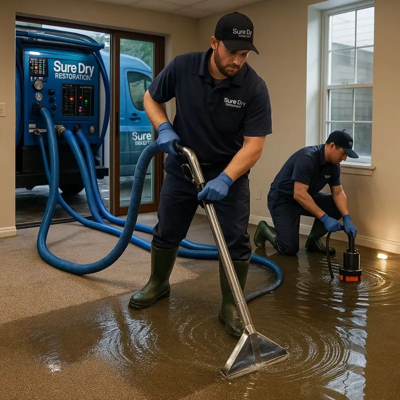 Water Extraction and Removal process in Ballston Spa, NY